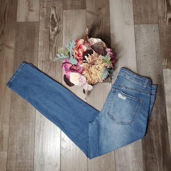 altar'd state size 26 distressed faded women's blue jeans EUC - Picture 16 of 16